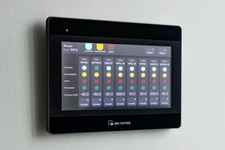 Dotykowy panel HMI